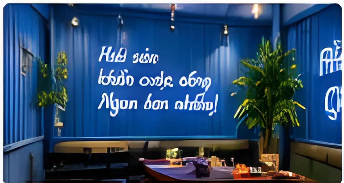 Góc check-in với tường neon “Hải sản khiến cuộc sống ngon hơn nhiều!”